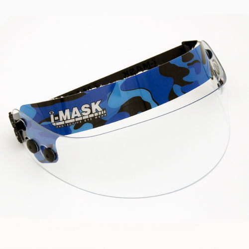 i-Mask Set, Erwachsene, blau Camo