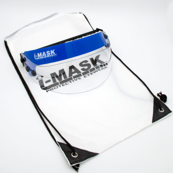 i-Mask Set , Junior , Farbe light blue