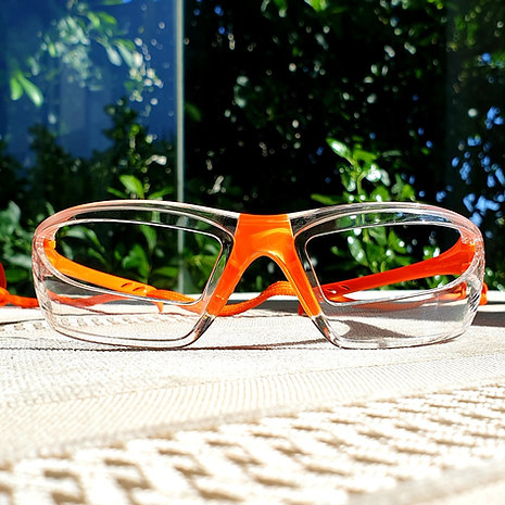 P360 Squash Brille, kein Beschlagen ! orange