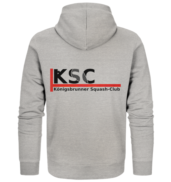KSC Logo - Organic Zipper m. Personalisierung !