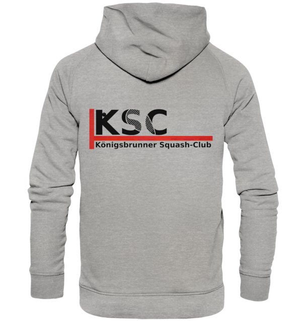 KSC Logo - Organic Zipper o. Personalisierung !